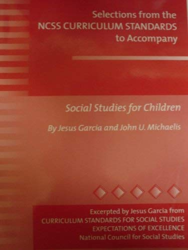 Book A Sampler of NCSS Curriculum Standards (Valuepack item only) free