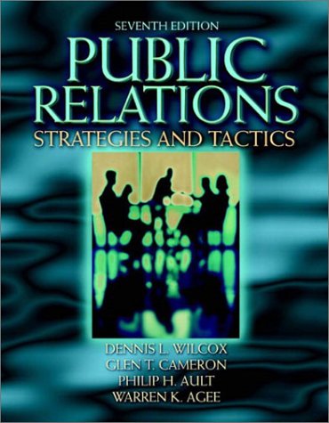Book Public Relations: Strategies and Tactics (7th Edition) free
