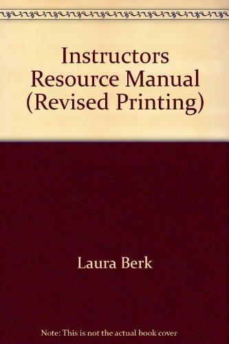 Book Instructor's Resource Manual:Infants, Children, and Adolescents (Revised Printing, 4th Ed) free