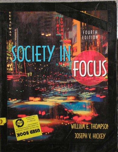 Book Society in Focus: An Introduction to Sociology (Hardback Version) free