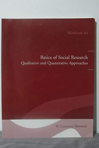 Book Basics in Social Research: Student Workbook free