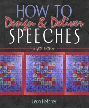 Book How to Design & Deliver Speeches (8th Edition) free