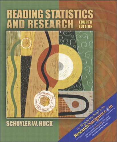 Book Reading Statistics and Research (with Research Navigator), Fourth Edition free