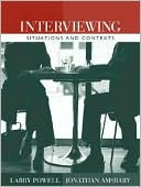 Book Interviewing: Situations and Contexts free