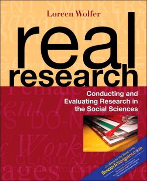 Book Real Research: Conducting and Evaluating Research in the Social Sciences free