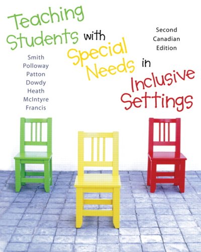 Book Teaching Students With Special Needs In Inclusive Settings, Second Canadian Edition free