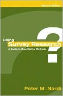 Book Doing Survey Research: A Guide to Quantitative Methods free