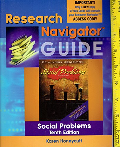 Book Research Navigator Guide for Social Problems free