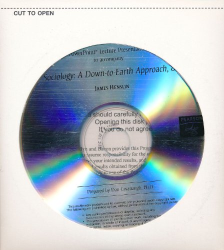 Book Powerpoint Lecture Presentation To Accompany Sociology: A Down-to-earth Approach, 8th Edition free