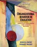 Book Organizational Behavior in Education: Adaptive Leadership and School Reform (9th Edition) free
