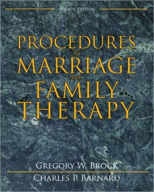 Book Procedures in Marriage and Family Therapy free