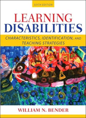 Book Learning Disabilities: Characteristics, Identification, and Teaching Strategies free