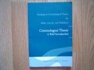 Book Readings for Criminological Theory: A Brief Introduction free