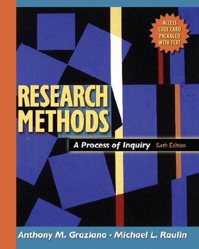Book Research Methods: A Process of Inquiry (with Website Access) (6th Edition) free