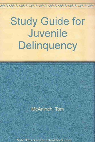 Book Study Guide for Juvenile Delinquency free