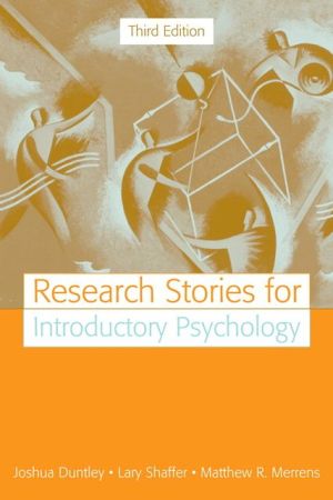 Book Research Stories for Introductory Psychology (3rd Edition) free