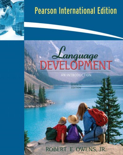 Book Language Development an Introduction 7th Edition (International Edition) free
