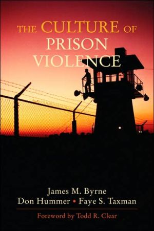 Book The Culture of Prison Violence free Book The Culture of Prison Violence free