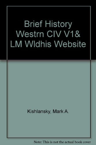Book Brief History Westrn Civ V1& Lm Wldhis Website free