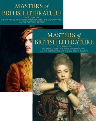 Book Masters of British Literature, Volumes A & B package free