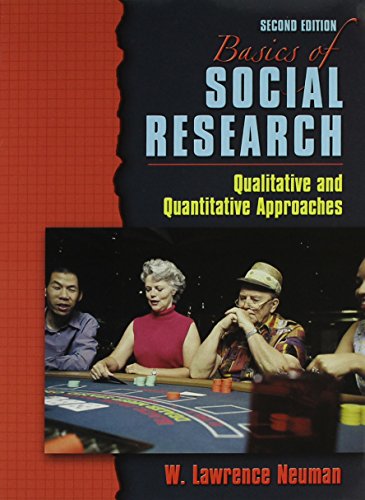 Book Basics Of Social Research: Qualitative And Quantitative Approaches free