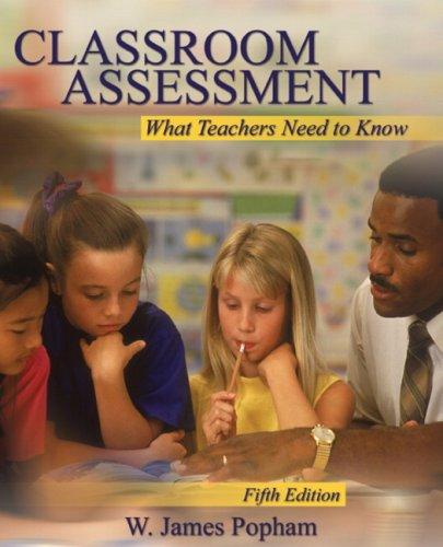 Book Classroom Assessment: What Teachers Need to Know Value Package (includes MyLabSchool Student Access  ) free