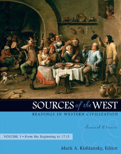 Book Sources of the West: Readings in Western Civilization, from the Beginning to 1715 free