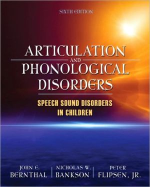 Book Articulation and Phonological Disorders (6th Edition) free