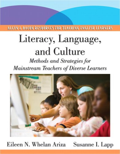 Book Literacy, Language, And Culture: Methods And Strategies For Mainstream Teachers With Diverse Learners free