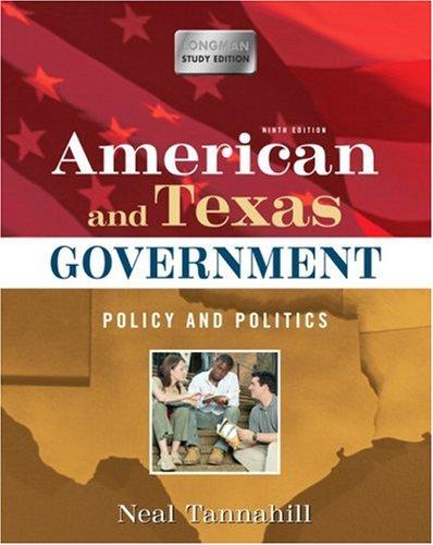 Book American and Texas Government: Policy and Politics free