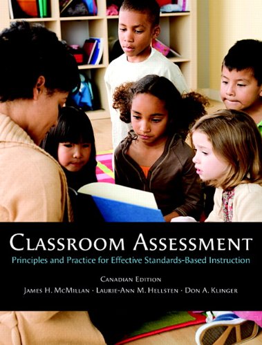 Book Classroom Assessment: Principles and Practice for Effective Standards-Based Instruction, First Canadian Ed. free