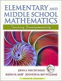 Book Elementary and Middle School Mathematics: Teaching Developmentally (7th Edition) free