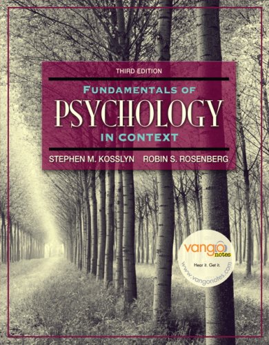 Book Fundamentals of Psychology in Context + Grade Aid Workbook + Practice Tests free