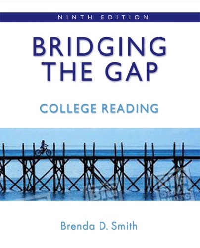 Book Bridging The Gap: College Reading (with Myreadinglab) Value Pack (includes Thinking Through The Test: A Study Guide For The Florida College Basic ... For Florida State Basic Skills Exam: Reading) free