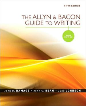Book The Allyn & Bacon Guide to Writing: Brief Edition free