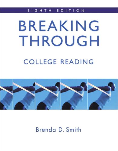 Book Breaking Through: College Reading  Value Pack (includes Henry Reader Series + RRT Special Edition CourseCompass Student Access  & Study  for Reading Skills) free