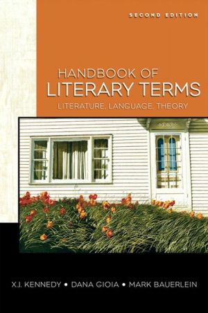 Book Handbook of Literary Terms: Literature, Language, Theory (2nd Edition) free
