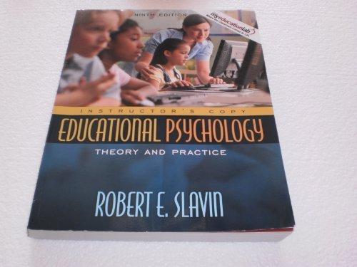 Book Educational Psychology Theory and Practice Instructor's Copy free