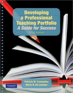Book Developing a Professional Teaching Portfolio: A Guide for Success free