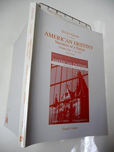 Book American Destiny: Narrative of a Nation Combined Volume and Volume 1 free