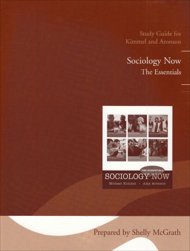 Book Study Guide for Sociology Now: The Essentials free