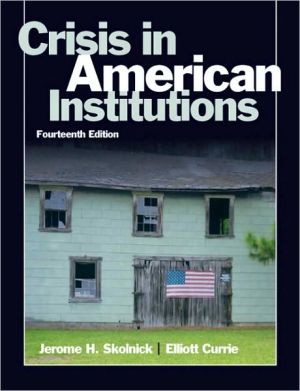 Book Crisis in American Institutions (14th Edition) free