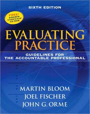 Book Evaluating Practice: Guidelines for the Accountable Professional (6th Edition) free