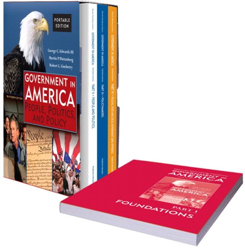 Book Government in America 4v: People, Politics, and Policy (Portable Version) free