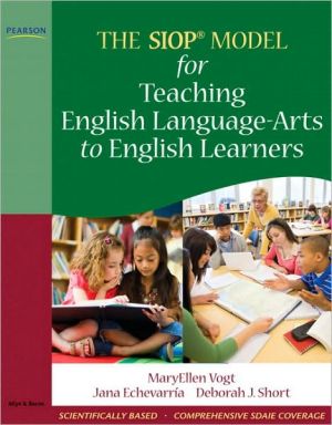 Book SIOP Model for Teaching English Language-Arts to English Learners, The free