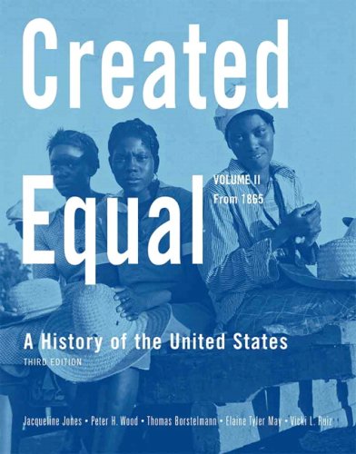 Book Created Equal: A History Of The United States, Volume 2 (from 1865) Value Package (includes Myhistorylab With E-book Student Access Code For Amer Hist - Longman (1-sem For Vol. I & Ii)) free