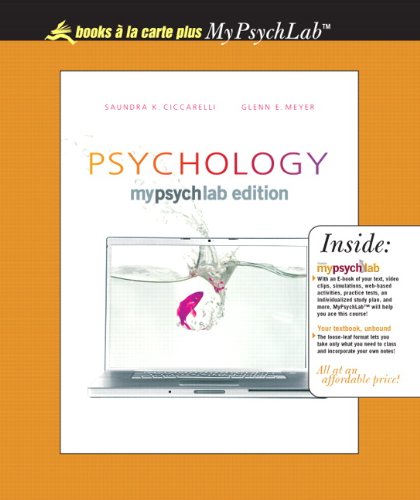 Book Psychology MyLab Edition, Unbound (for Books a la Carte Plus) free