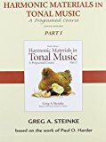 Book Audio CD for Harmonic Materials in Tonal Music, Part 1 (Pt. 1) free