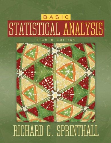 Book Basic Statistical Analysis Value Package (includes SPSS 16.0 CD) free