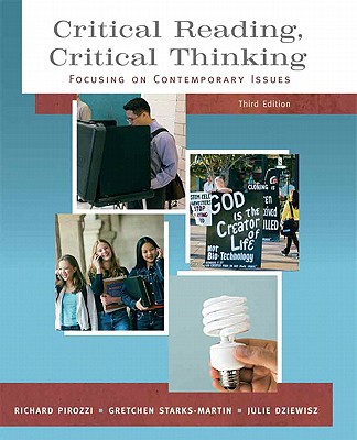 Book Critical Reading Critical Thinking: Focusing On Contemporary Issues (with Myreadinglab) Value Package (includes Pearson Student Planner) (3rd Edition) free